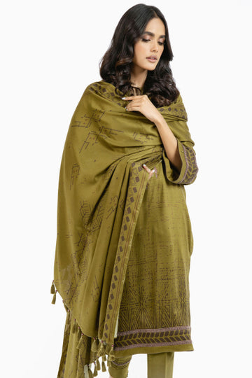 Alkaram FW-19.1-22-Green Winter Collection 2022 Online Shopping